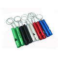 Aluminum Whistle Key Ring